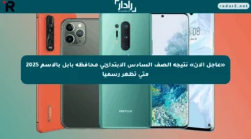 «عاجل الآن» نتيجة الصف السادس الابتدائي محافظة بابل بالاسم 2025 متى تظهر رسميا